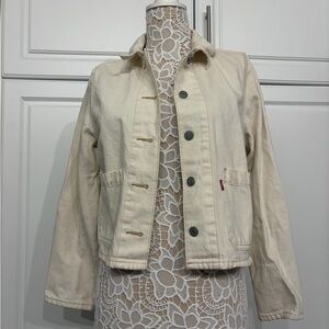 Levi's Women's Off-White Jean Jacket